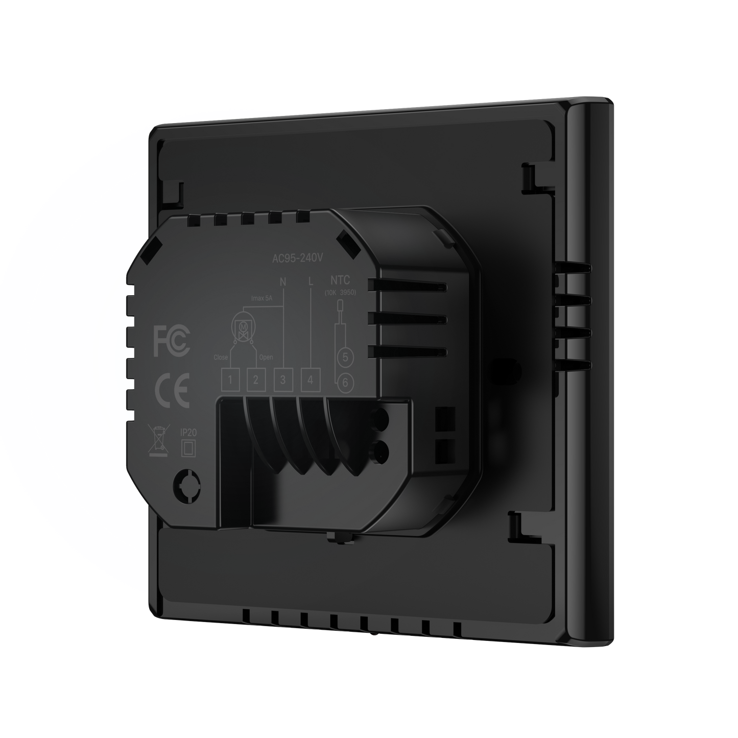 1439-WTC Wifi Thermostate-Schwarz