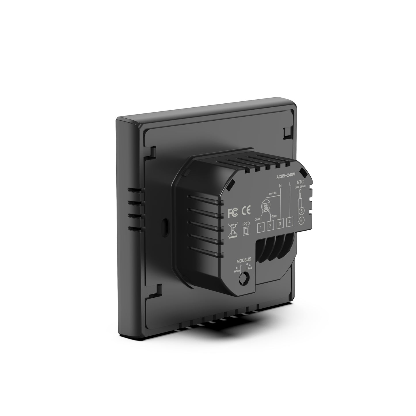 HC-T010 Wi-Fi Thermostat- Schwarz