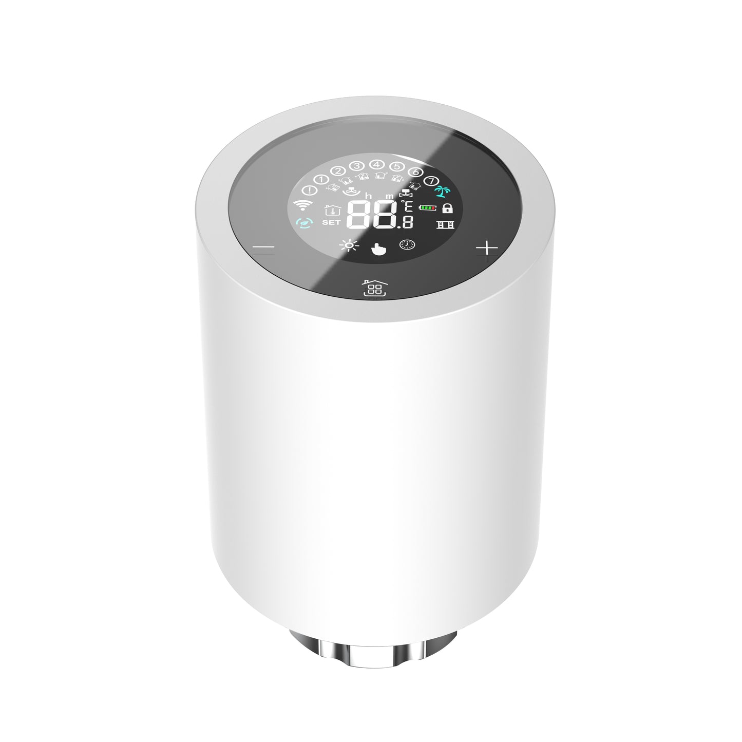 Zigbee Smart Thermostatventil 1413Pro- Weiß