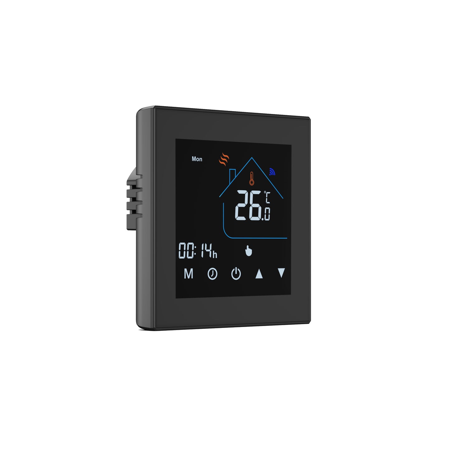 HC-T010 Wi-Fi Thermostat- Schwarz